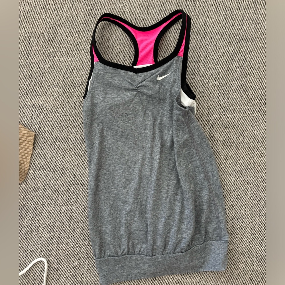 Nike Running Tank with built in bra